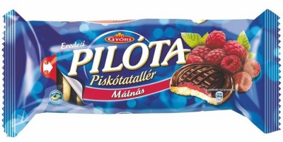 Piskótatallér, 147 g, GYŐRI "Pilóta", málna